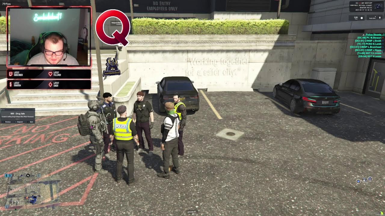 🚔 UK Police RP: OC-08 Matthew Stewart - Traffic Enforcement | Quantum RP 🚨