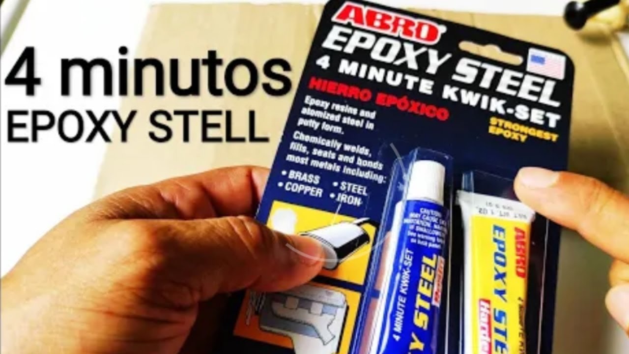 Epoxy Steel 4 minutos