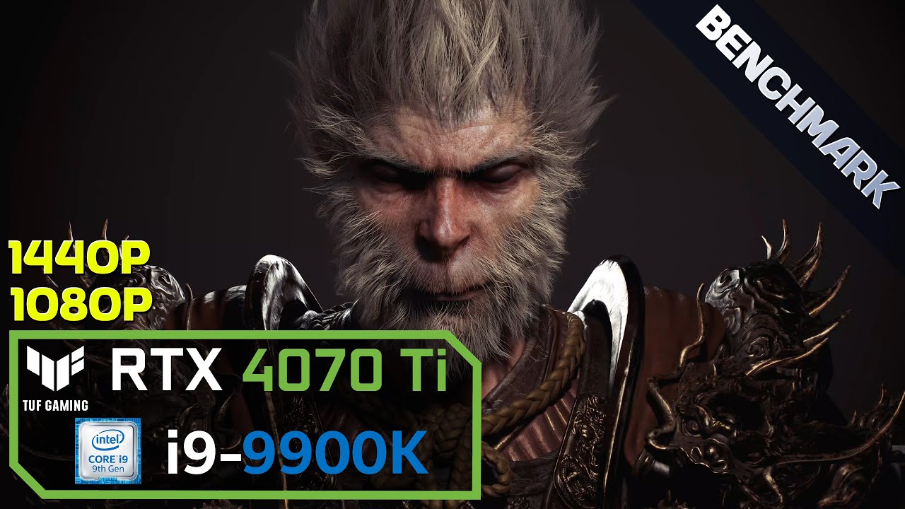 Black Myth: Wukong - Benchmark (1080p, 1440p) // RTX 4070 Ti + i9-9900K