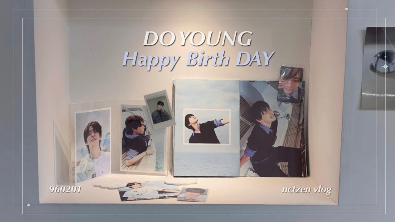 진짜 도영이 없는 도영 생파 | 도영 생일 카페 투어 | 시즈니 브이로그 vlog