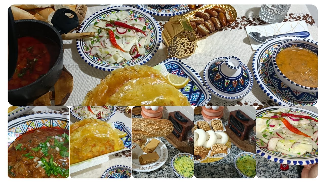 دبارتي في شقان الفطر ، شربة شعير، قلاية، بريك بالعضمة و سلاطة، حضرت معاكم سهريتي 
