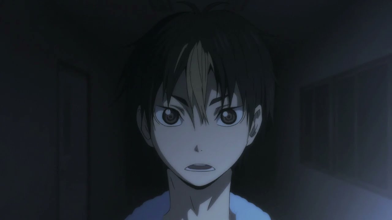 Nishinoya with his hair down