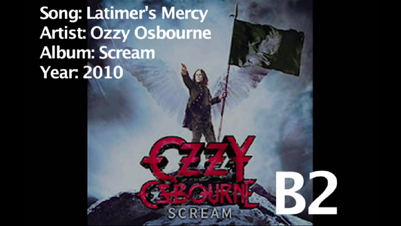 The vocal range of Ozzy Osbourne