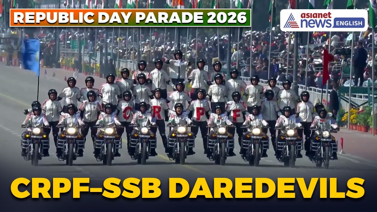 Republic Day 2026: CRPF–SSB Daredevils Stun Crowd with Spectacular Show