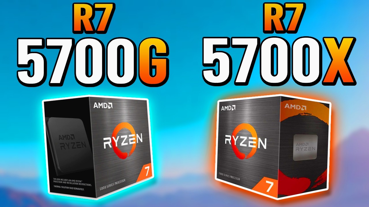 R7 5700G vs R7 5700X - No FPS Difference?!