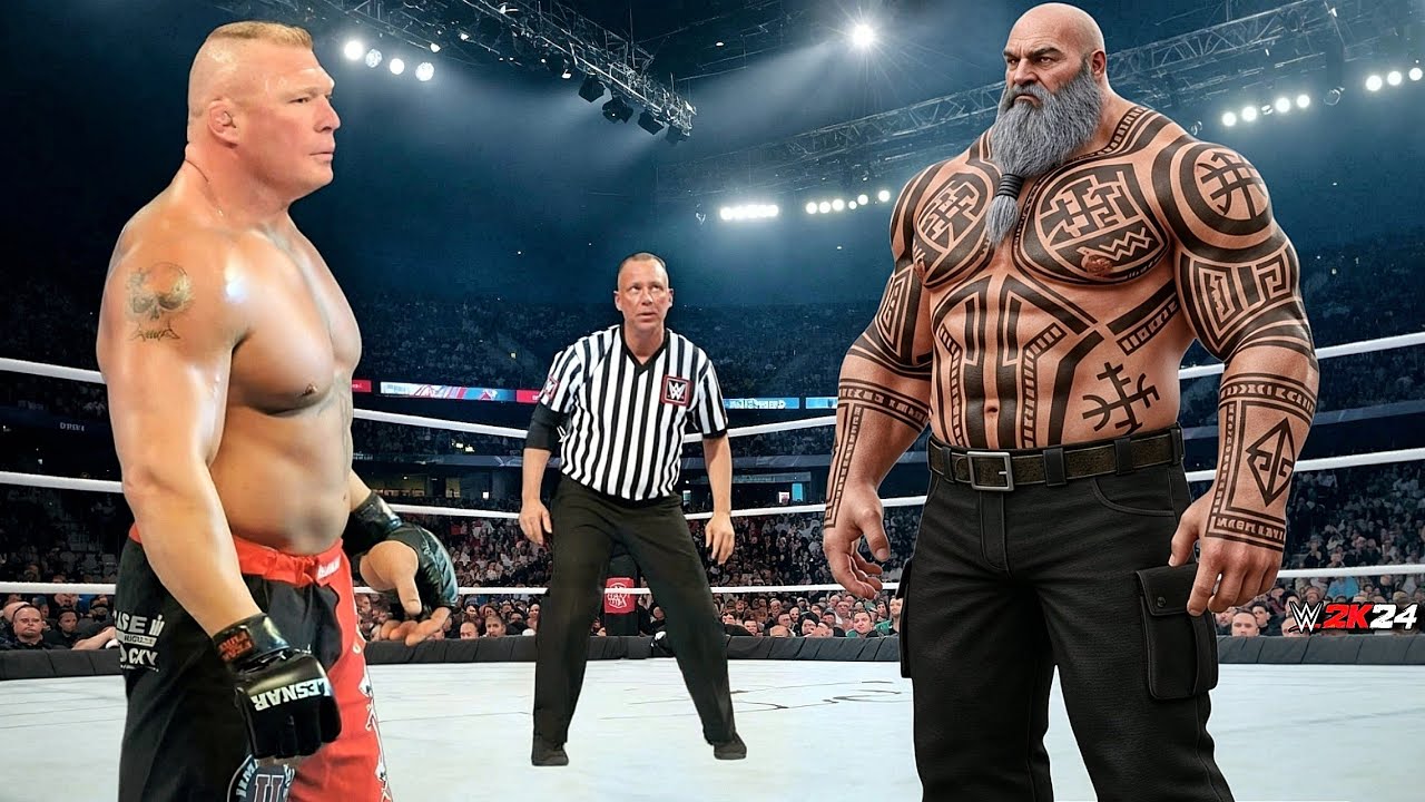 Полный матч — Брок Леснар против Тату Монка | Матч Железного человека 2025 | WWE, 7 ноября 2025 г.