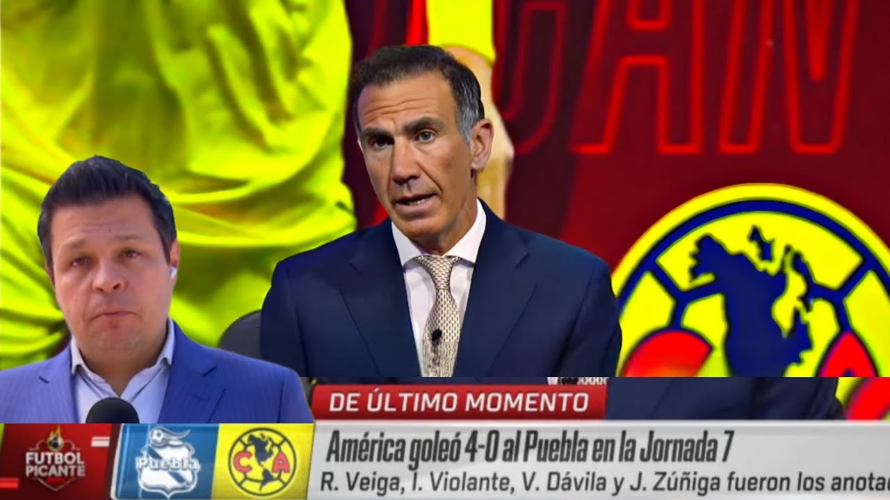 ¡BOMBAZO! AMÉRICA 🔥 América goleó 4-0 al Puebla en la Jornada 7
