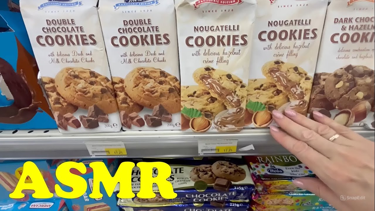 Public ASMR-Walking around the supermarket.A LOT OF goosebumps.No talking.