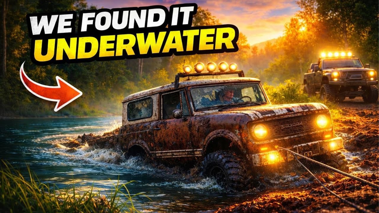We Found It Underwater | Recovering a Forgotten Forest Truck