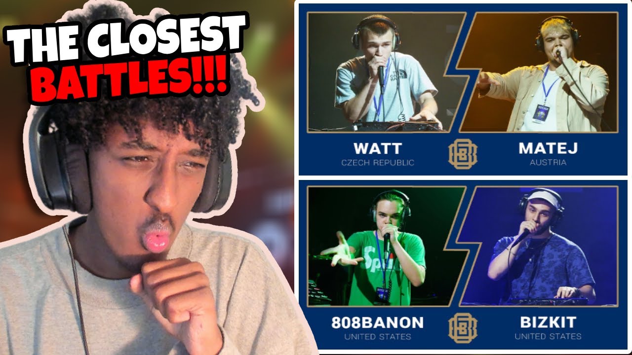 Watt vs Matej & 808Banon vs Bizkit | World Championship Loopstation 2023 | YOLOW Reaction