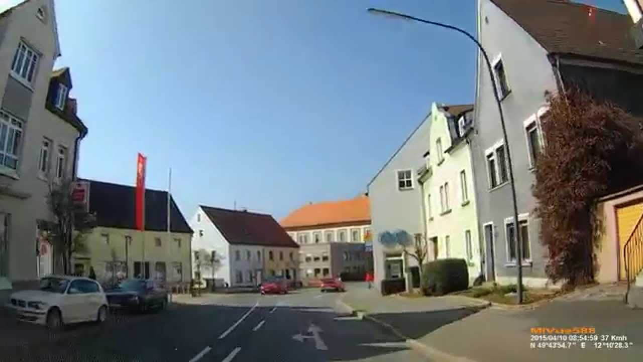 D: Stadt Neustadt a. d. Waldnaab. Landkreis Neustadt a. d. Waldnaab. Ortsdurchfahrt. April 2015