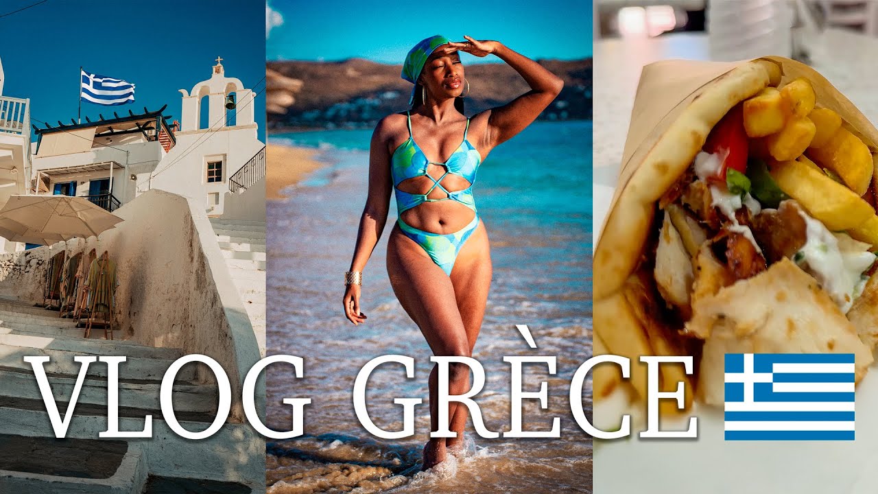 Notre INCROYABLE voyage en GRÈCE 🇬🇷 - Vlog (Athènes, Naxos, Mykonos...)