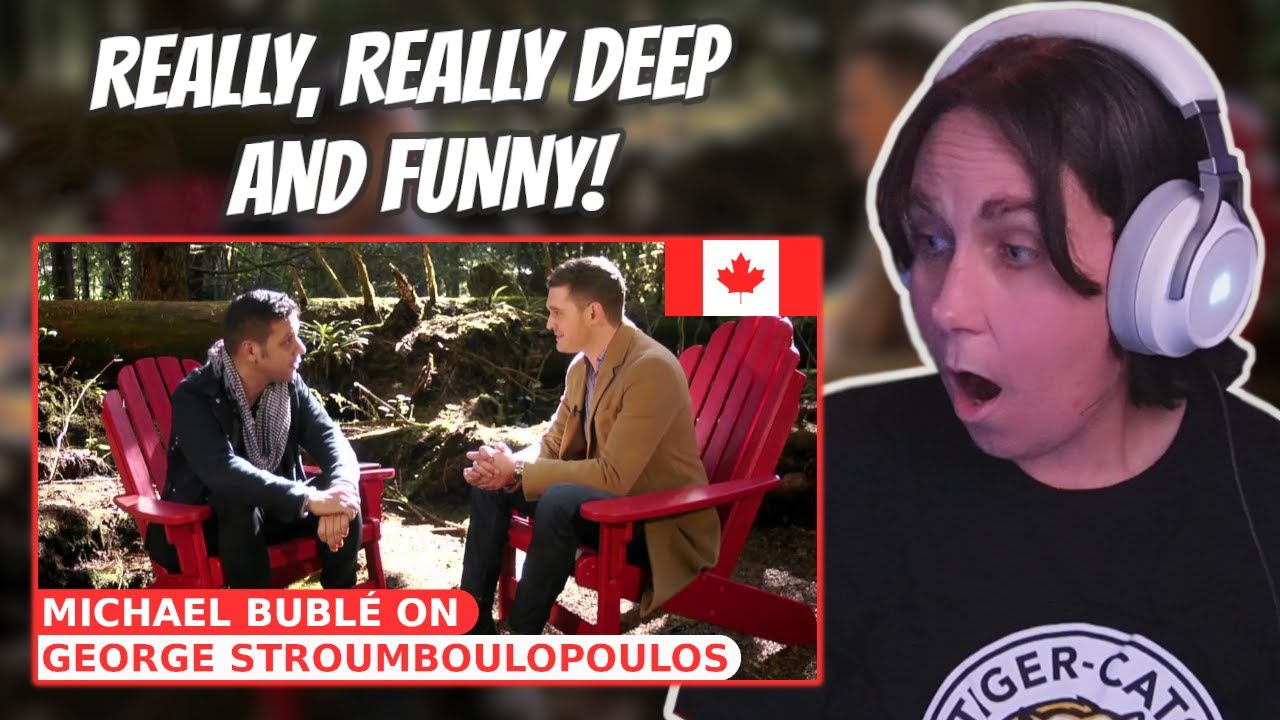 Michael Bublé on George Stroumboulopoulos Tonight | Australian Reacts | AussieTash