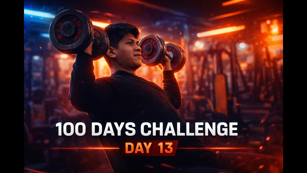 Day 13 of 100 | Shoulders workout 🏋️‍♀️| | Watch me transform. 🔥💪