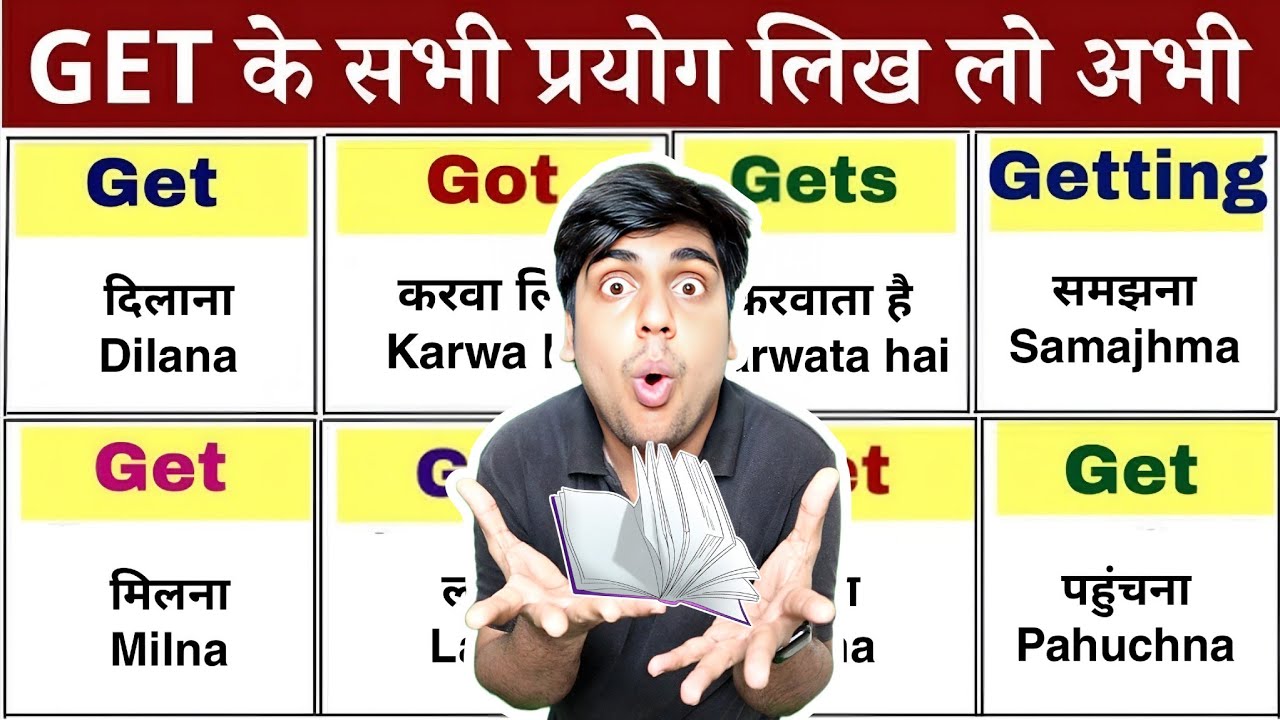 बस Get सीख लो, इंग्लिश आ जाएगी, Use of Get in Daily English Speaking