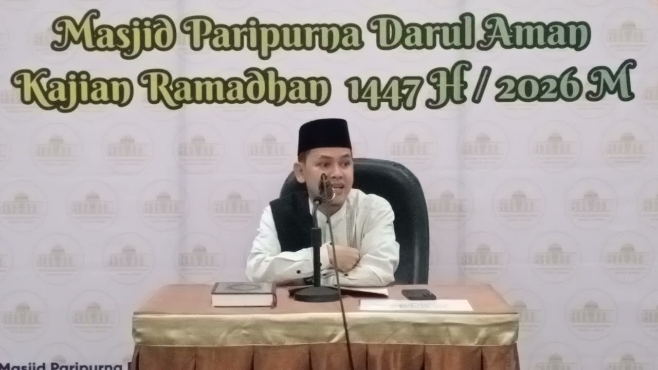 Kajian Subuh Ramadhan Ke-8 | 10 Amal Yang Pahala Mengalir Terus | Ust. Ade Ariandi, M.Pd