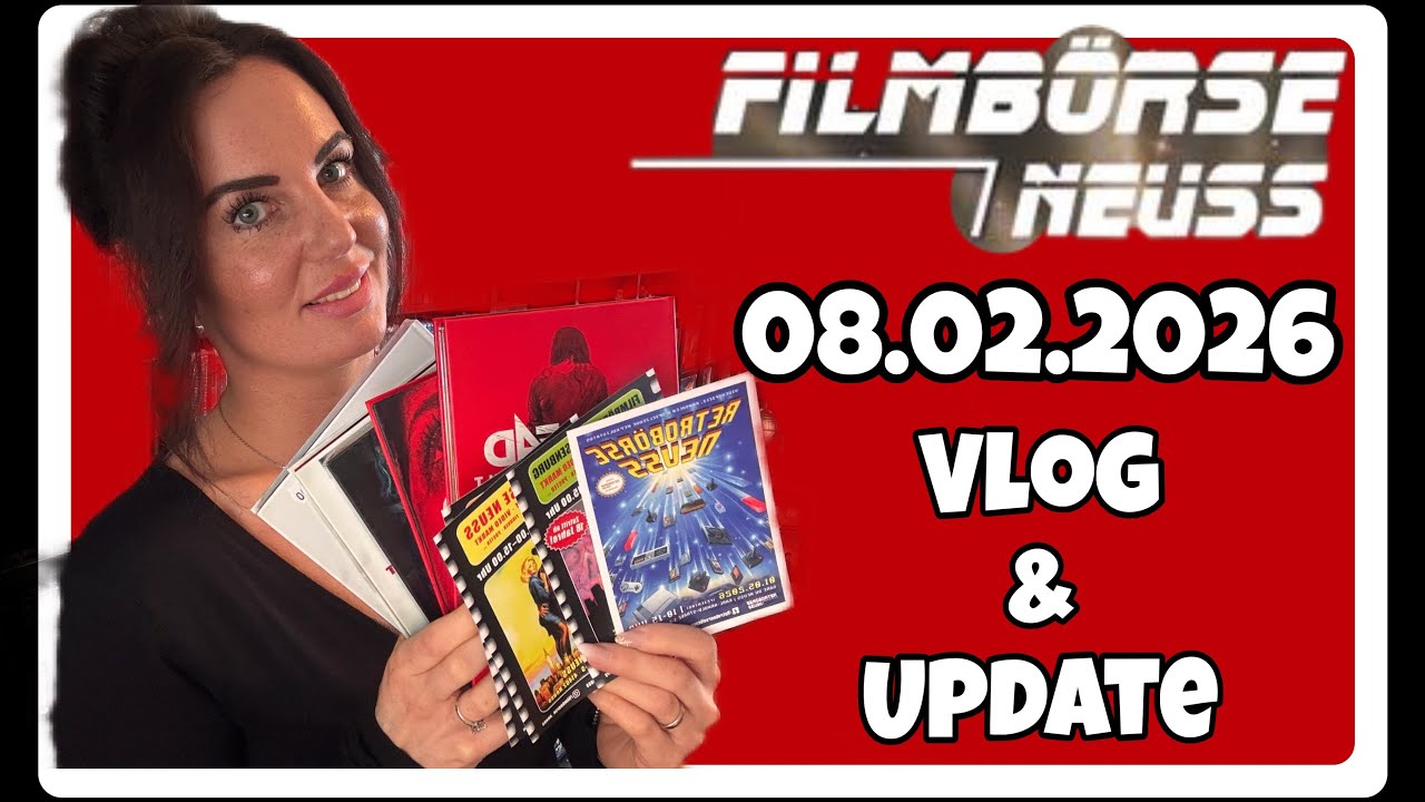 Filmbörse Neuss Vlog & Update / 08.02.2026 / #vlog #update #film #unboxing #movie #new #horror #up 