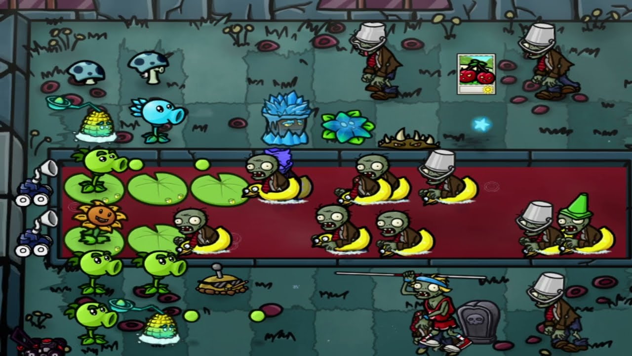 Plants vs Zombies PAK Nightmare v1.5 - Gameplay Walkthrough Part 5