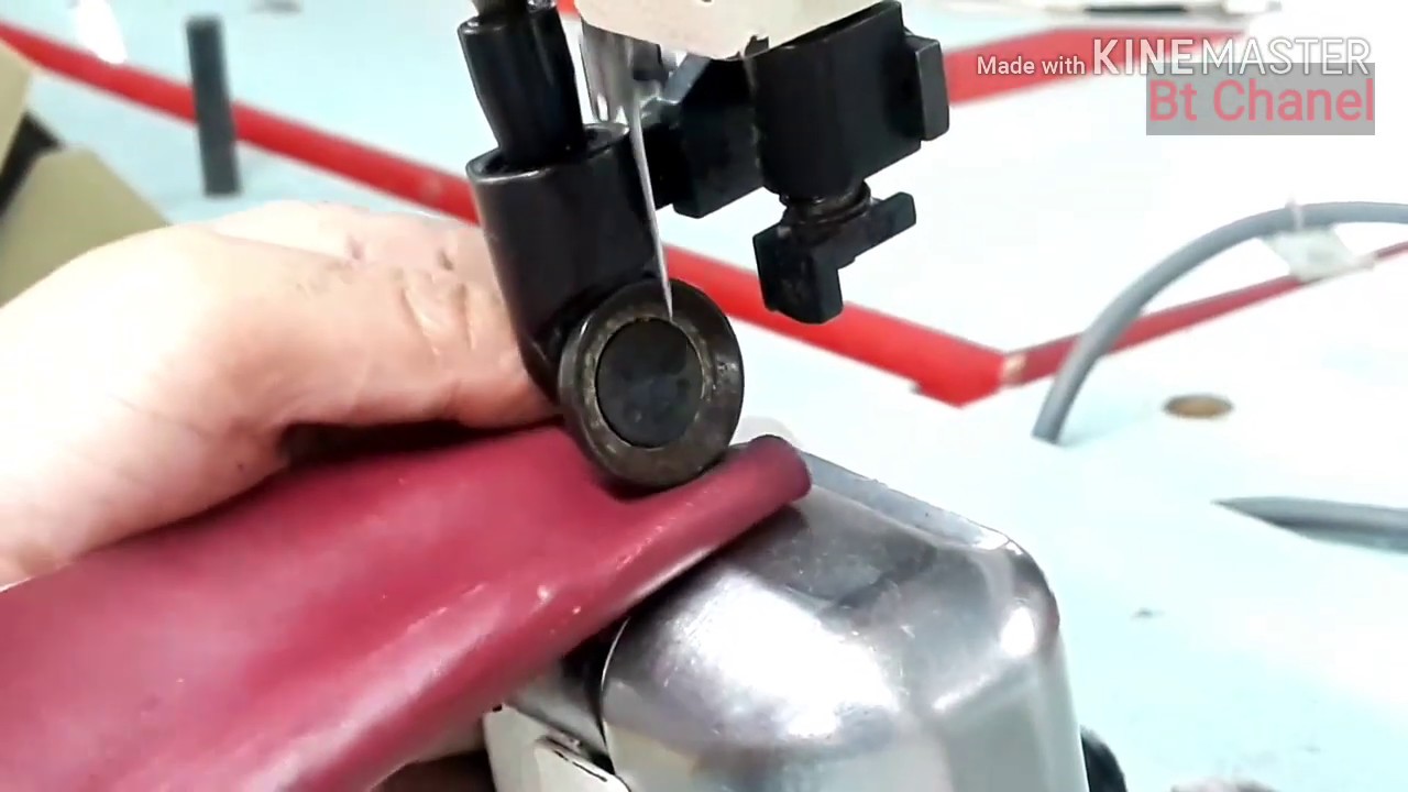 Sửa máy may trụ 1 kim(bánh xe đẩy).
