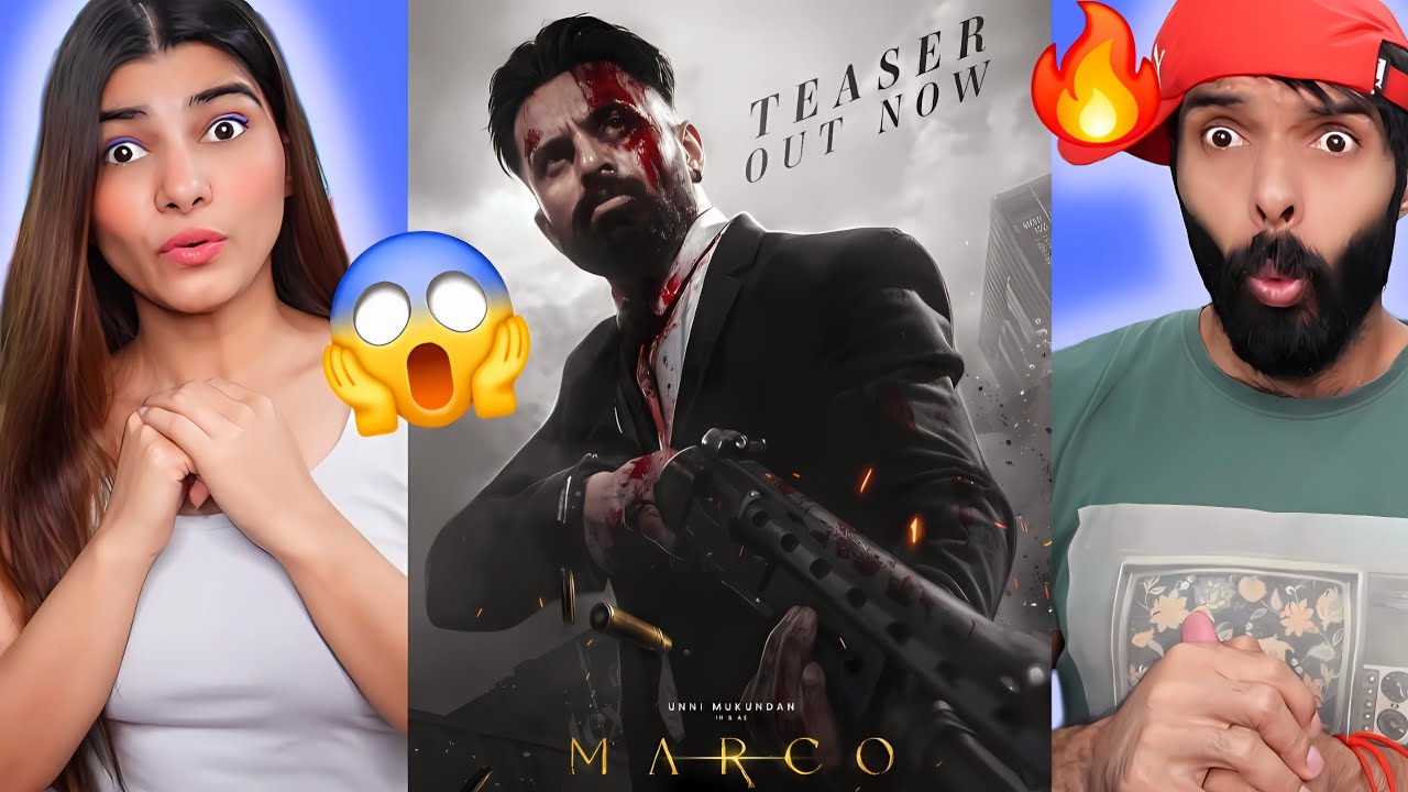MARCO Official Teaser | Unni Mukundan | Shareef Muhammed | Haneef Adeni | Ravi Basrur | Reaction!