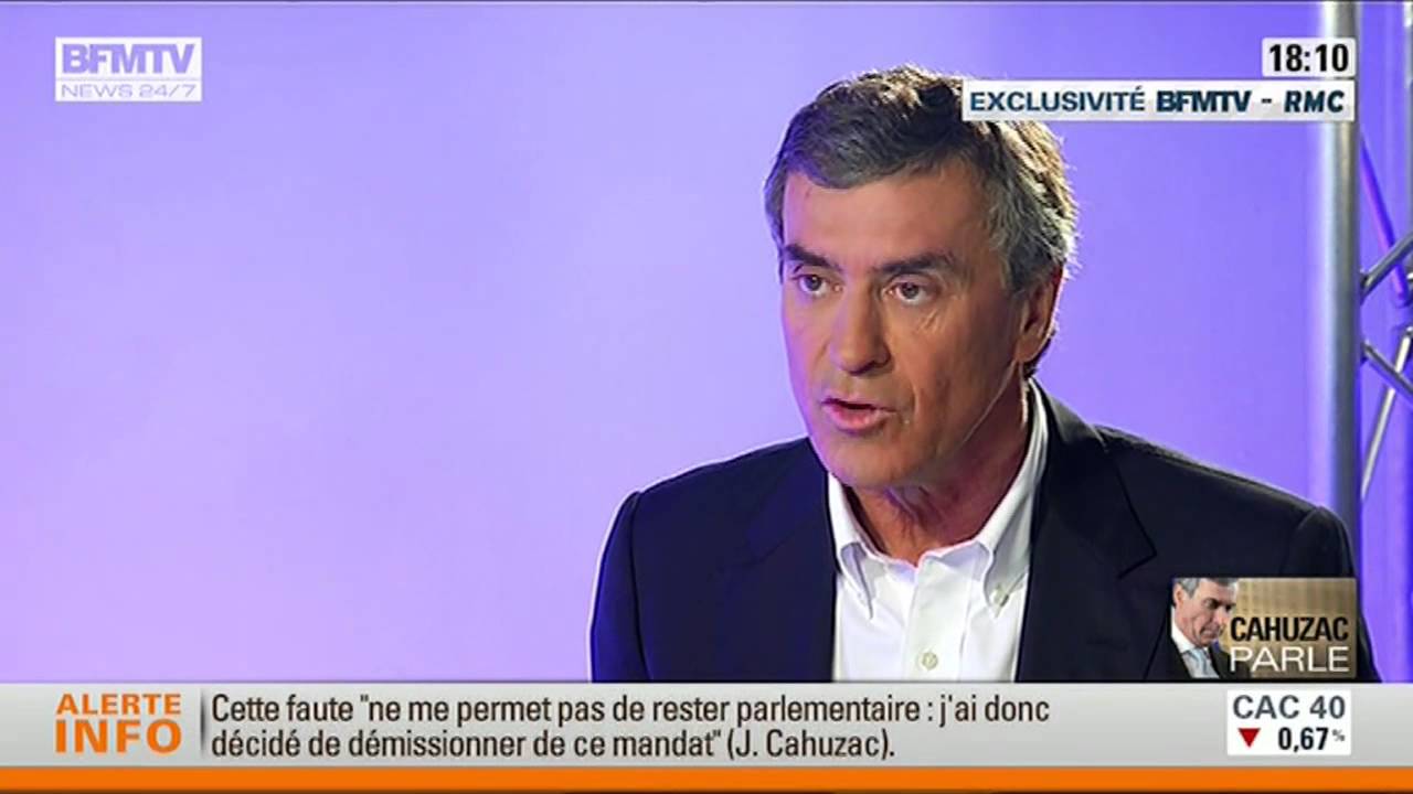 Le grand "mea culpa" de Jérôme Cahuzac
