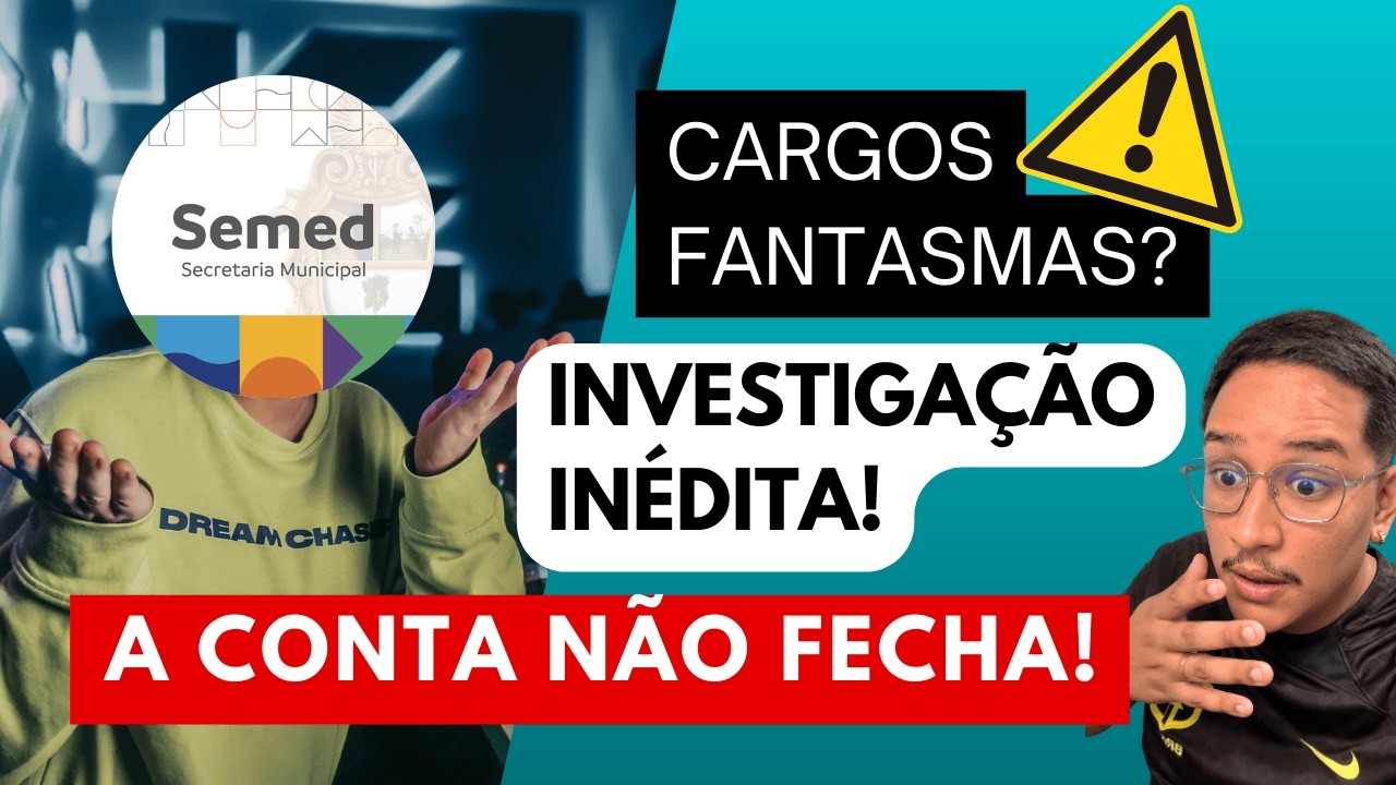 SEMED MANAUS - QUEM OCUPA A SUA VAGA?  É PIOR DO QUE IMAGINÁVAMOS!