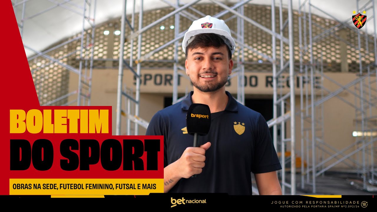 OBRAS NA SEDE SÃO INICIADAS: VEJA COMO FOI A SEMANA DO SPORT 