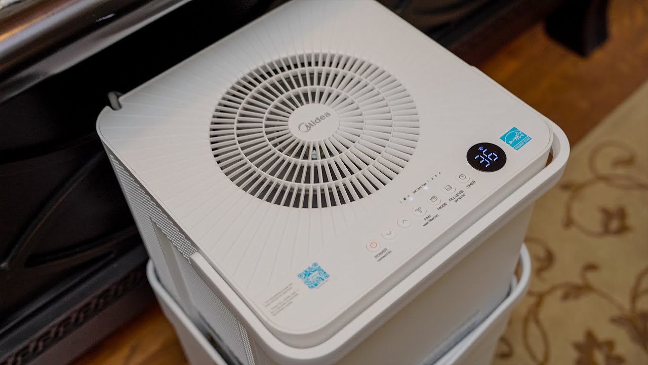 Say Goodbye to Humidity with Midea Cube 50 Pint Dehumidifier: Compact & Powerful!