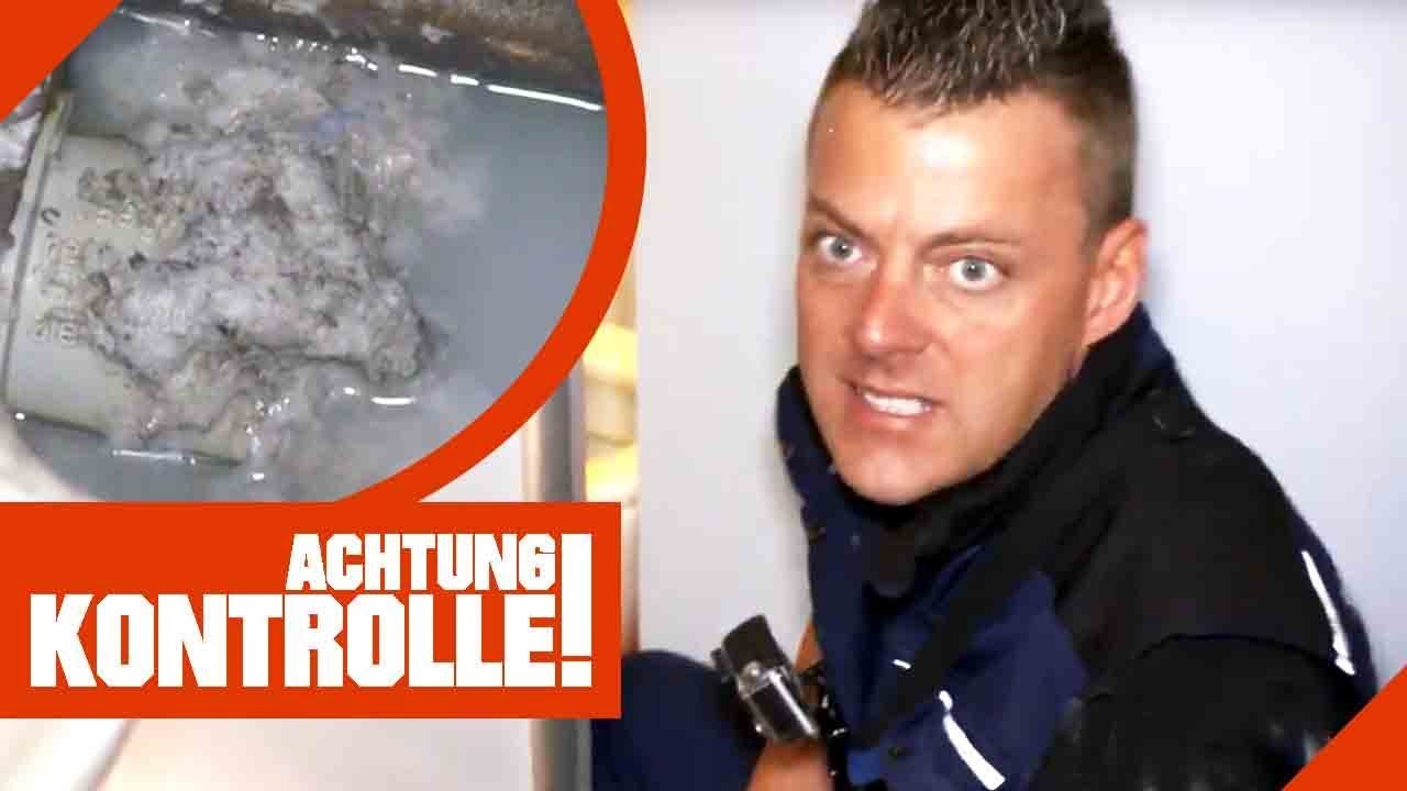 Klo kommt hoch! Können die Rohrreinger die Verstopfung lösen? | Achtung Kontrolle | Kabel Eins