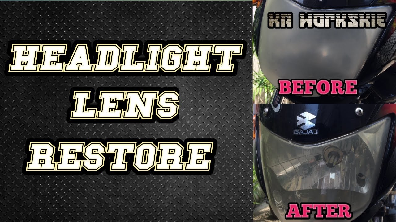 PANO MAG RESTORE  NG HEADLIGHT LENS / TUTORIAL