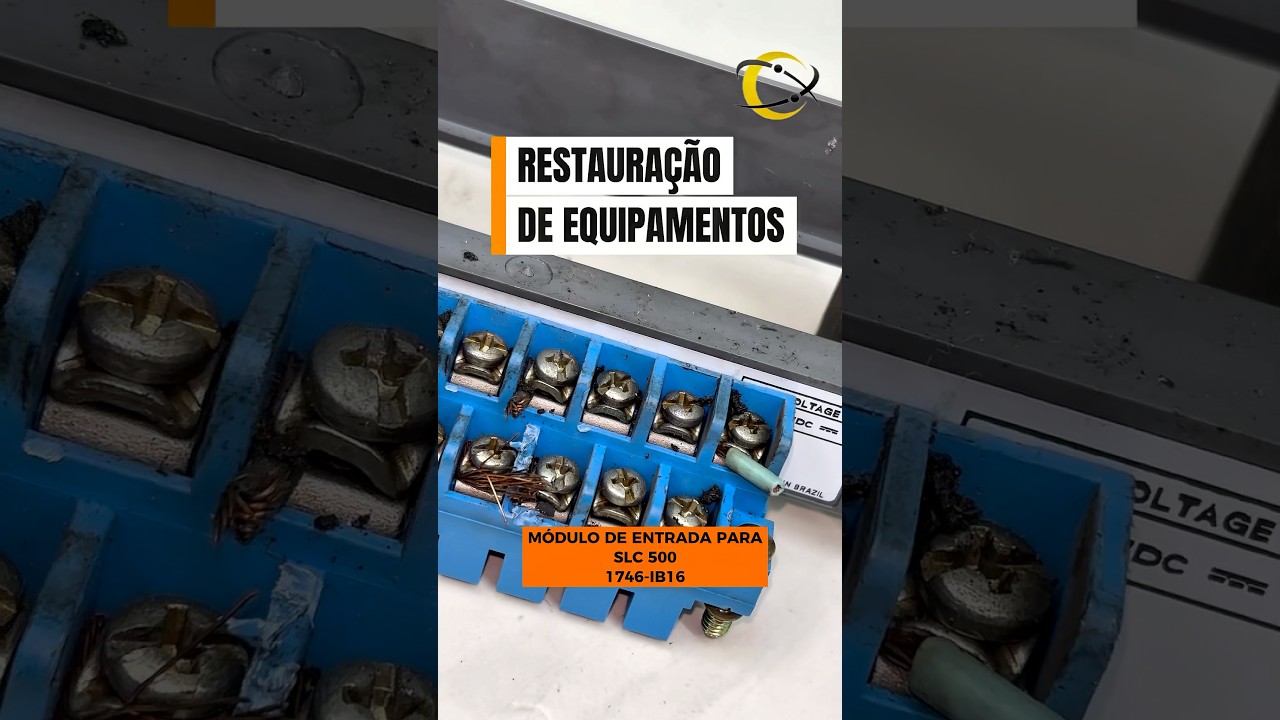 RESTAURAÇÃO DO MÓDULO DE ENTRADA PARA SLC 500 na RENTELCK 🪫👉🏼🔋 
