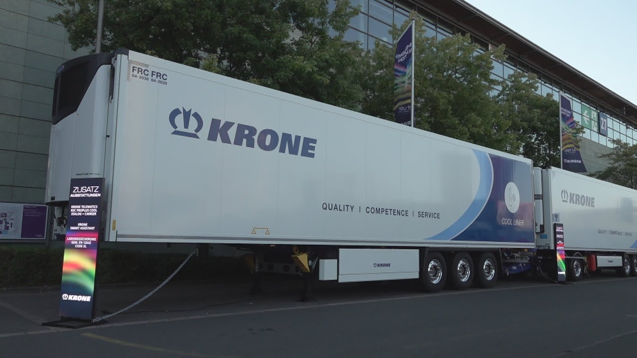 Krone Cool Liner Multitemp Semi-Trailer (2025) Exterior and Interior