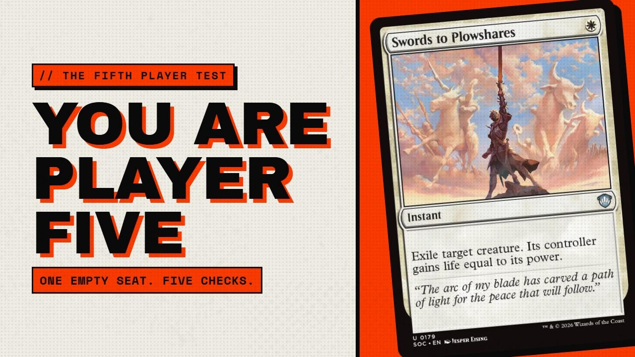 The Fifth Player Test for Commander Decks