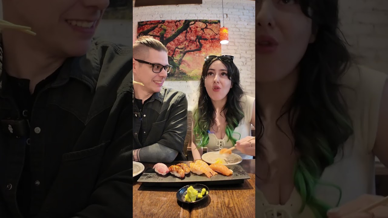 Ядовитые конфеты &mdash; суши-версия 🍣 @lloydsfault #foodchallenge