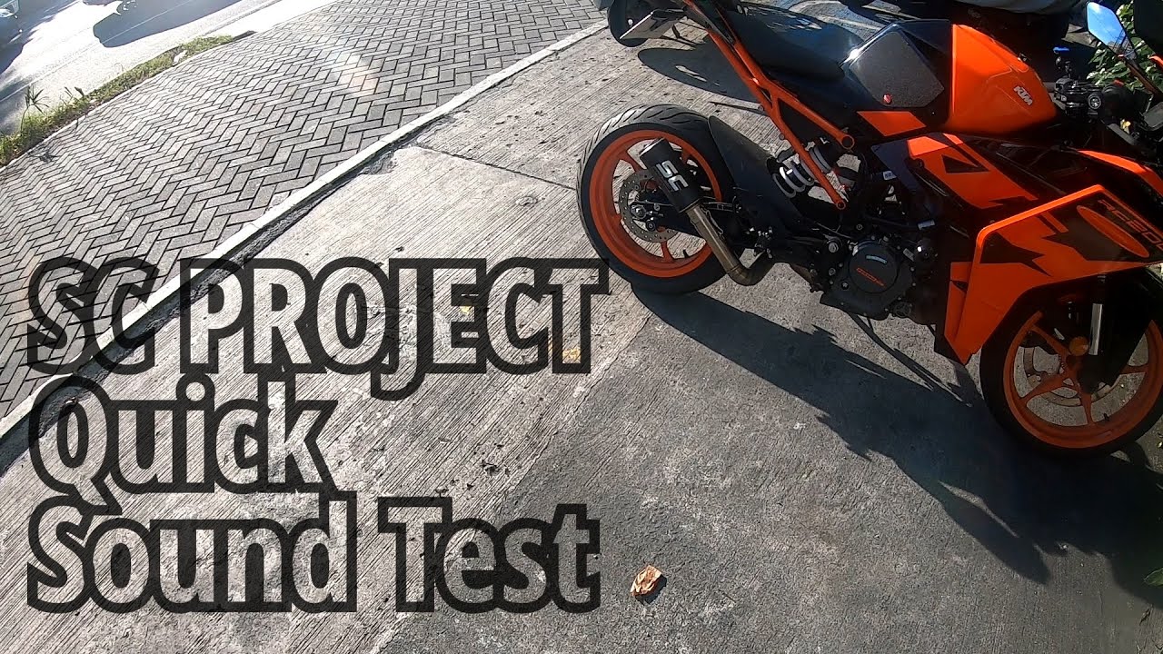 SC Project Exhaust | Quick Test - KTM RC200