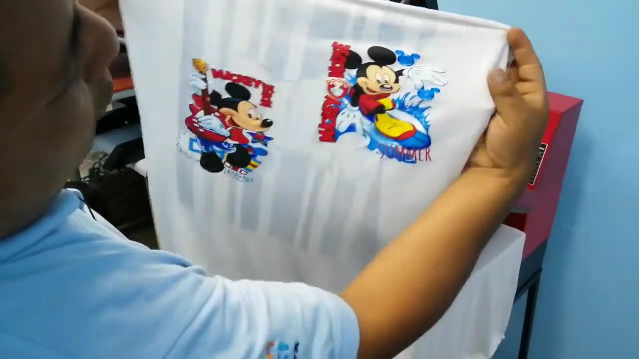 Maquina o Plancha Transfer (funcionamiento y manejo)