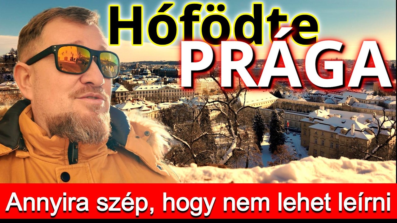 Hófödte Prága 2026 Január, Sokkal szebb mint nyáron...