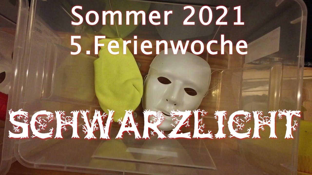 Schwarzlicht Tanztheater 5 Ferienwoche 2021