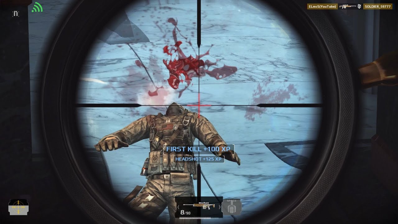 Modern Combat 5 Upgrading Golden Norbok-38 in the newbies lobby😁(Cores at the end)