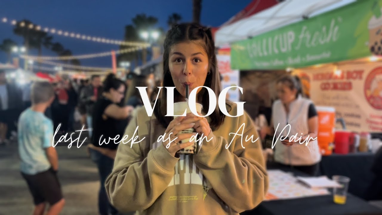 Boba addiction / quarantine / German cookies - LAST WEEK AS AN AU PAIR - PART Ⅰ