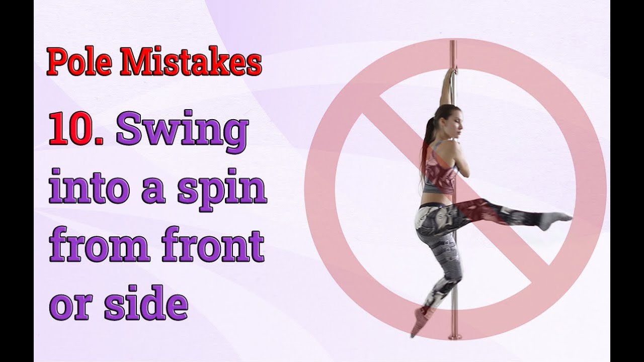 ❌ Pole Mistakes - 10 - wrong swing for a pole spin