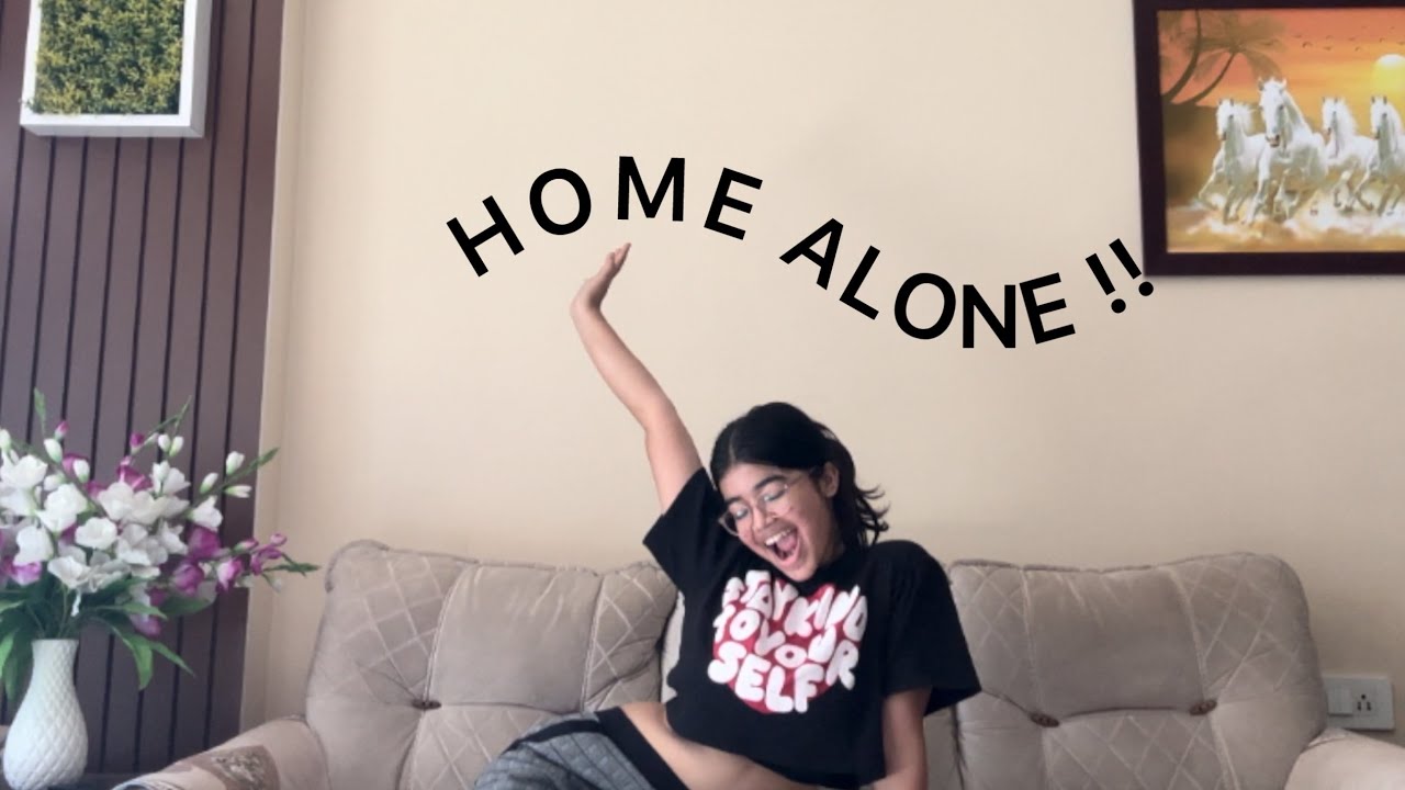 home alone 😬