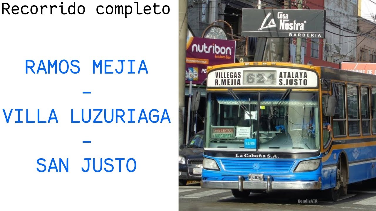 (Recorrido completo) Linea 624 interno 251