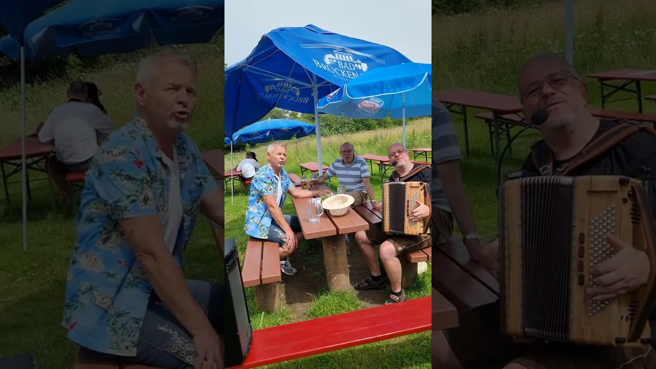 Über uns der blaue Himmel - Franzl aus der Rhön mit dem Rucksackmusikanten vom See