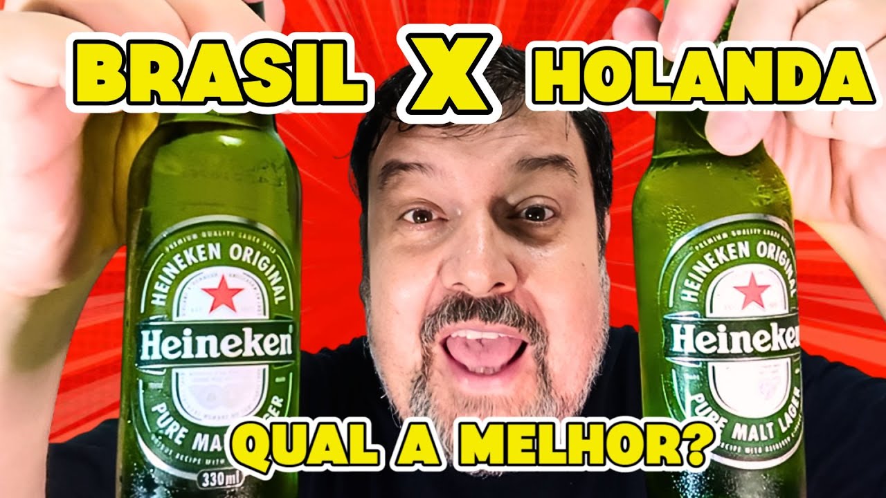 Heineken Nacional x Heineken Holandesa: Qual é melhor?