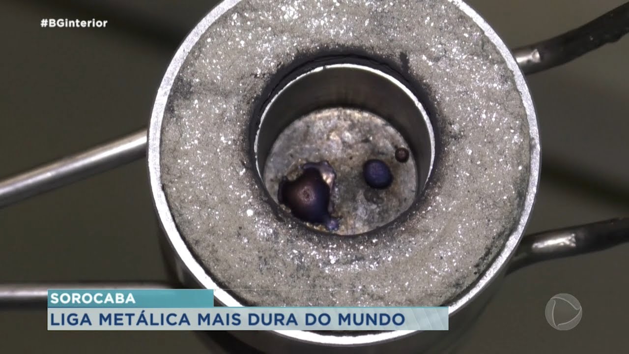 Sorocaba: pesquisadores  desenvolvem liga metálica mais dura do mundo