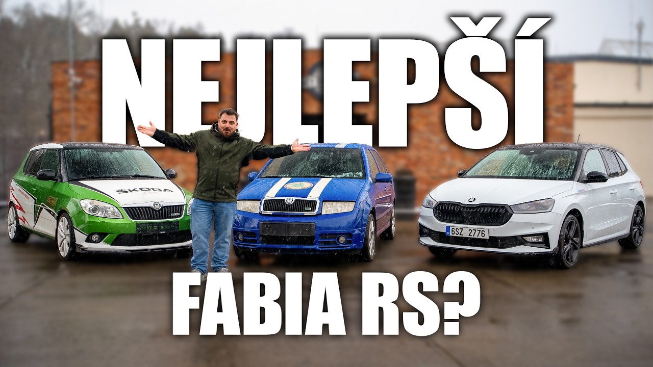 Která je NEJLEPŠÍ? | Škoda Fabia - od naftové RS až po 130 kW | 4K
