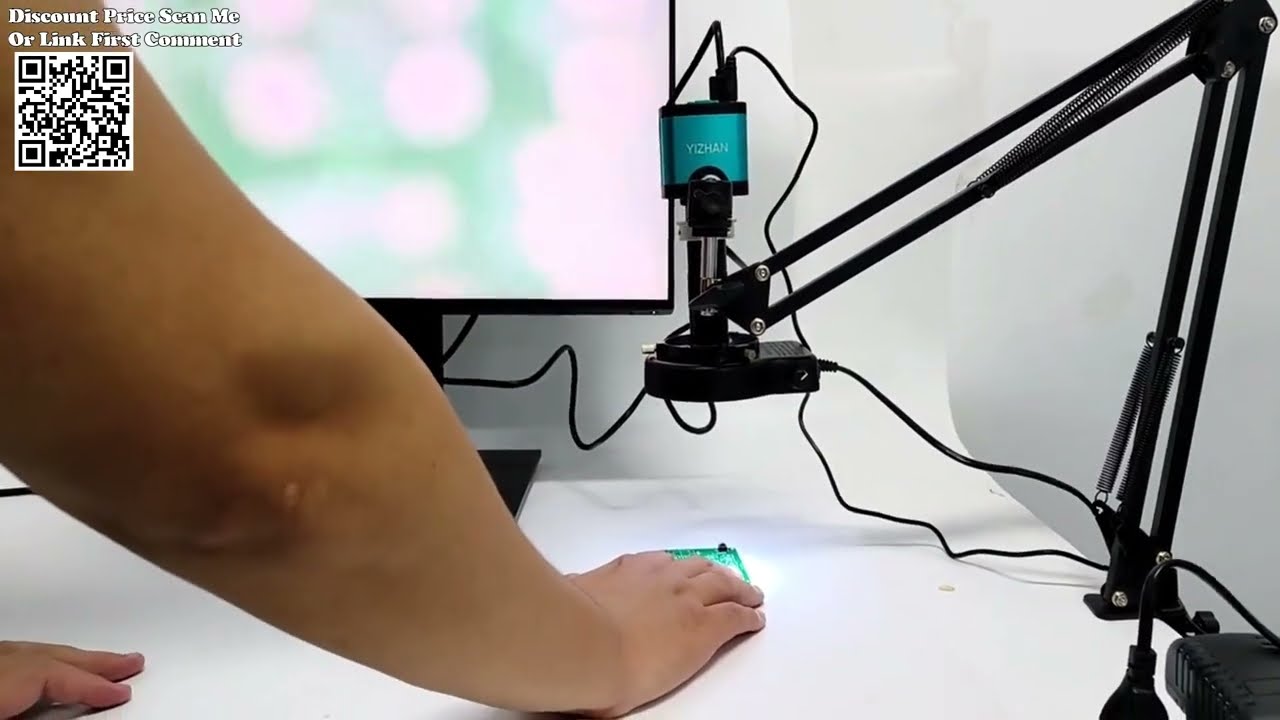Test 1080P 48MP 4K 2K HDMI USB Video Microscope Camera Review Aliexpress