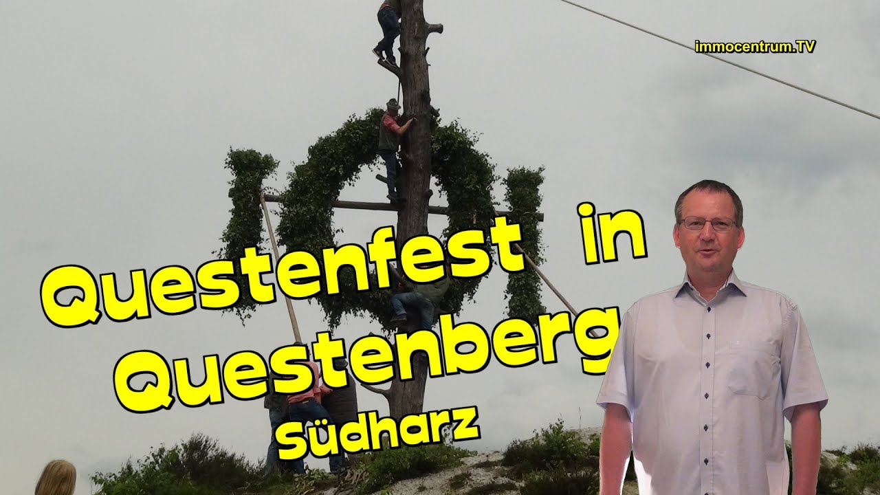 HARZ ! Questenberg🌲🌳Questenfest🌕Uraltes noch heute lebendiges Brauchtum-Südharz-Sachsen-Anhalt-Video