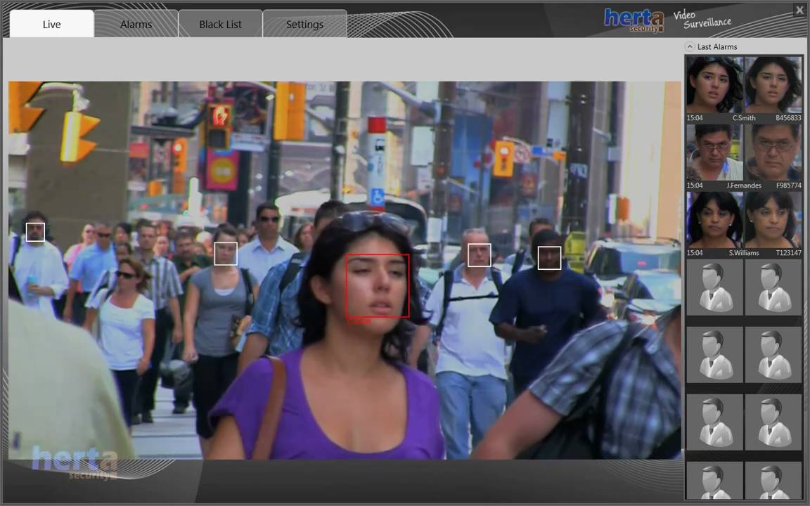 Herta Security Biometric Video Surveillance